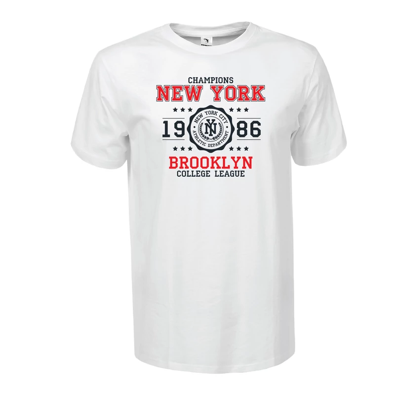 New York Champions | university stílusú férfi póló