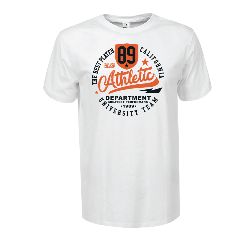 Athletic 89 | university stílusú férfi póló