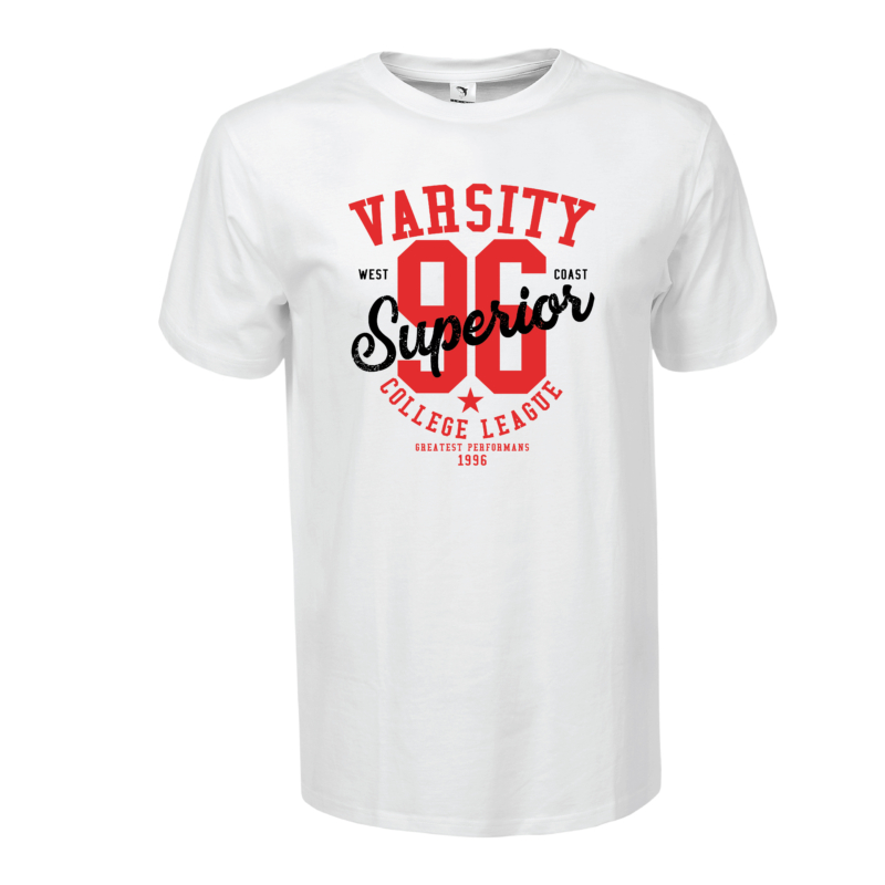 Varsity Superior | university stílusú férfi póló