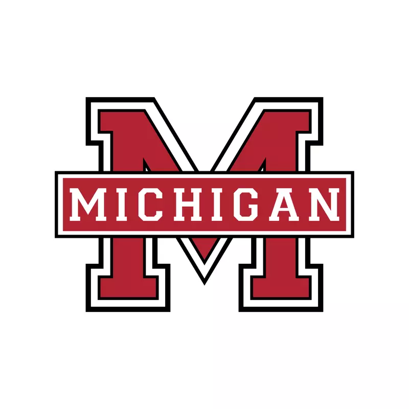 Michigan |university stílusú fiú póló