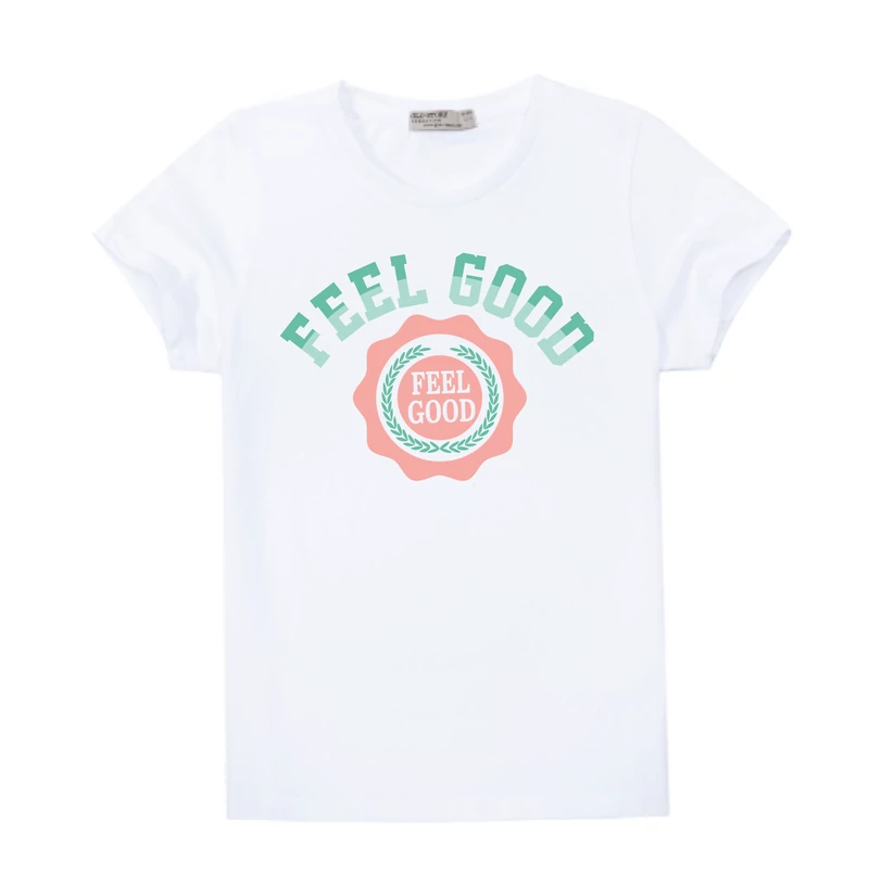 Feel Good |university stílusú lány póló