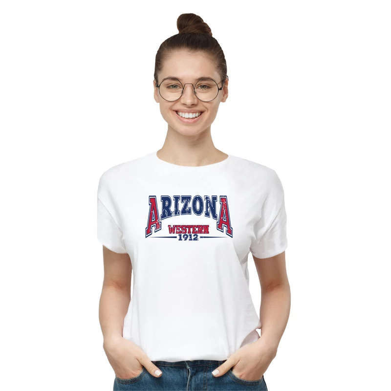 Arizona | vintage university stílusú női póló