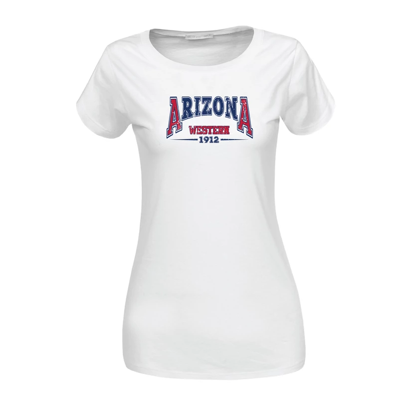 Arizona | vintage university stílusú női póló