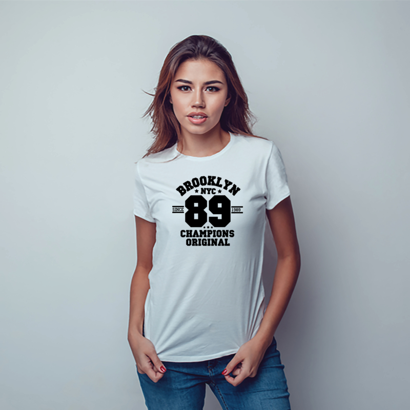 Brooklyn 89 |university stílusú női póló
