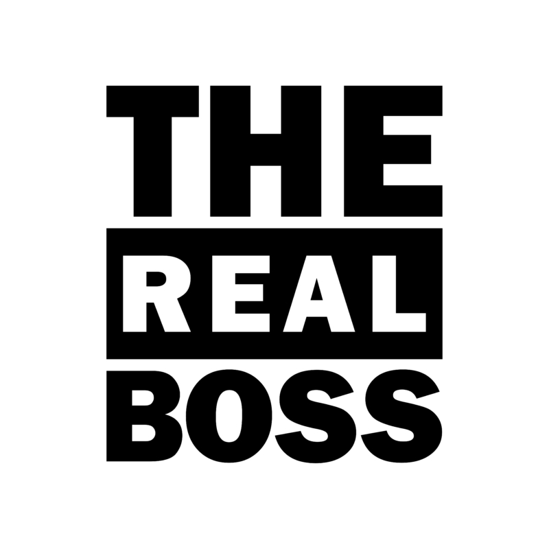 The real boss | grafikás páros pamutpóló