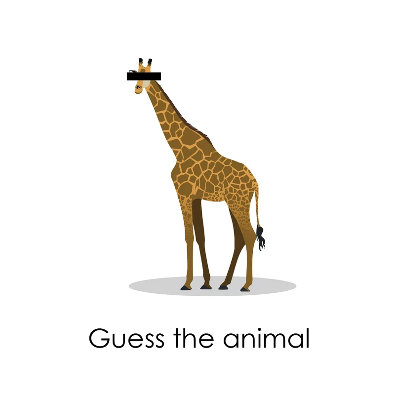 Guess the animal | női pamutpóló