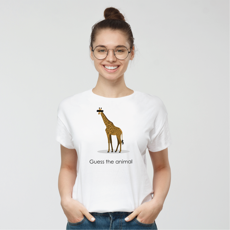 Guess the animal | női pamutpóló