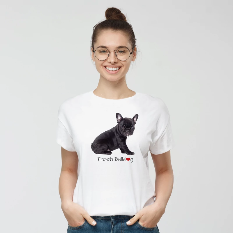 French bully | női pamutpóló