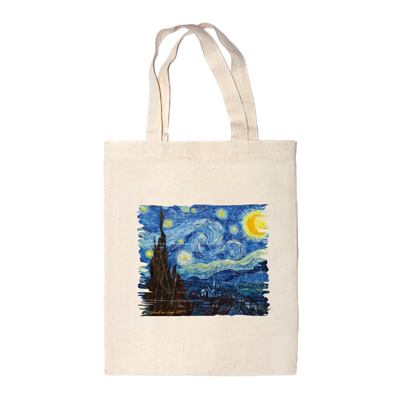 Csillagos éj- Van Gogh | grafikás vászontáska