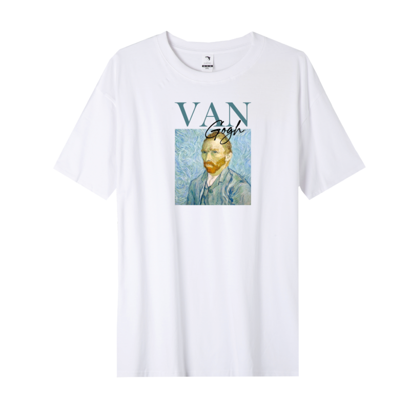 Van Gogh portré | grafikás férfi póló