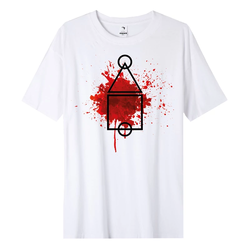 Squid Game GEO blood| Nyerd meg az életed! grafikás férfi póló
