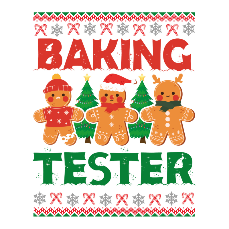 Baking tester | grafikás férfi pamutpóló