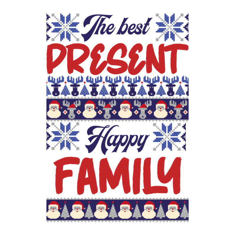 Happy family | grafikás férfi pamutpóló
