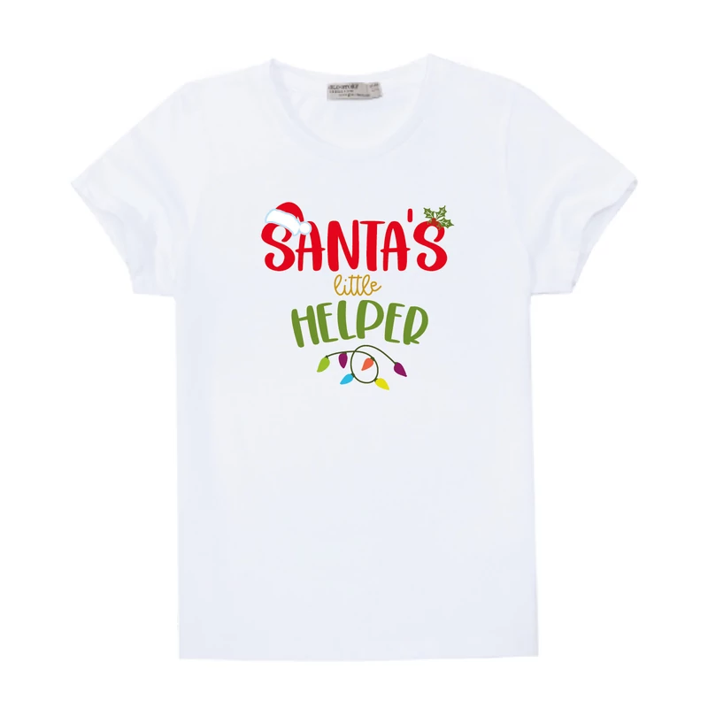 Santa's little helper | grafikás fiú pamut póló