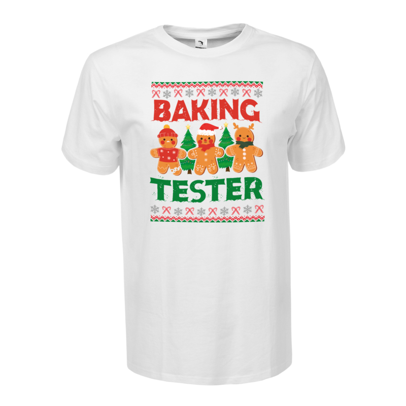 Baking tester | grafikás férfi pamutpóló