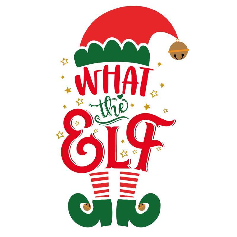 What the elf ? | grafikás lány pamutpóló