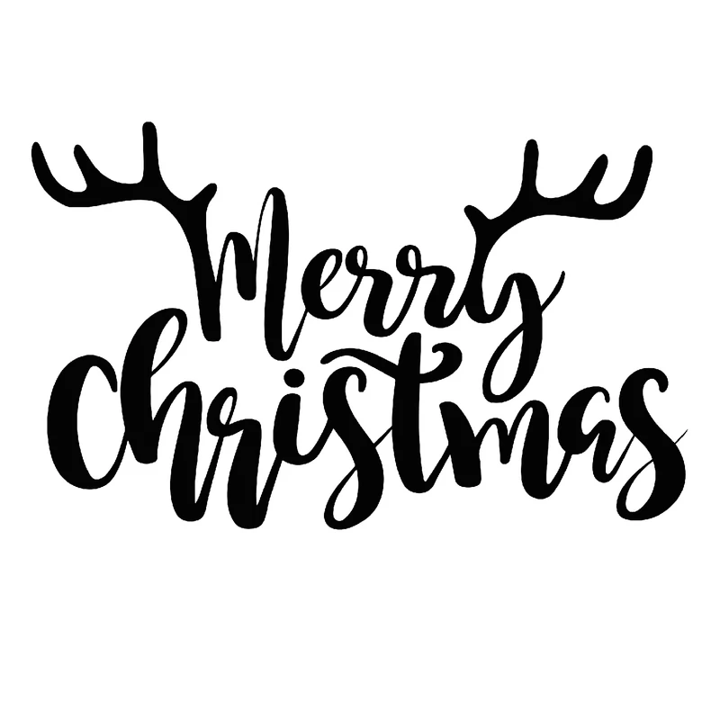 Merry Christmas  | grafikás férfi pamutpóló
