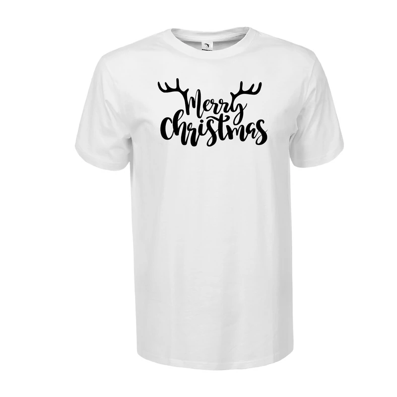 Merry Christmas  | grafikás férfi pamutpóló