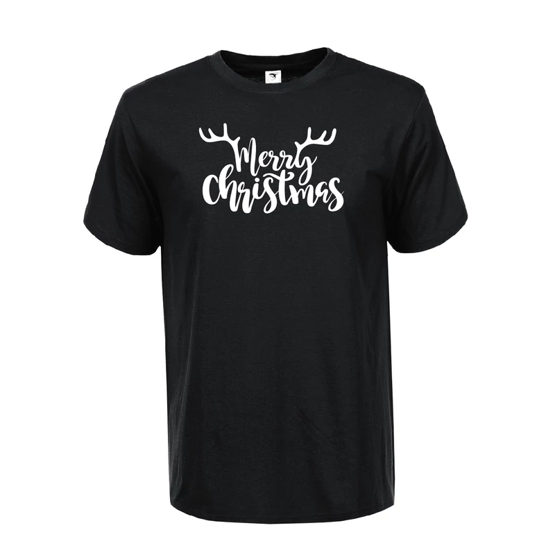 Merry Christmas  | grafikás férfi pamutpóló