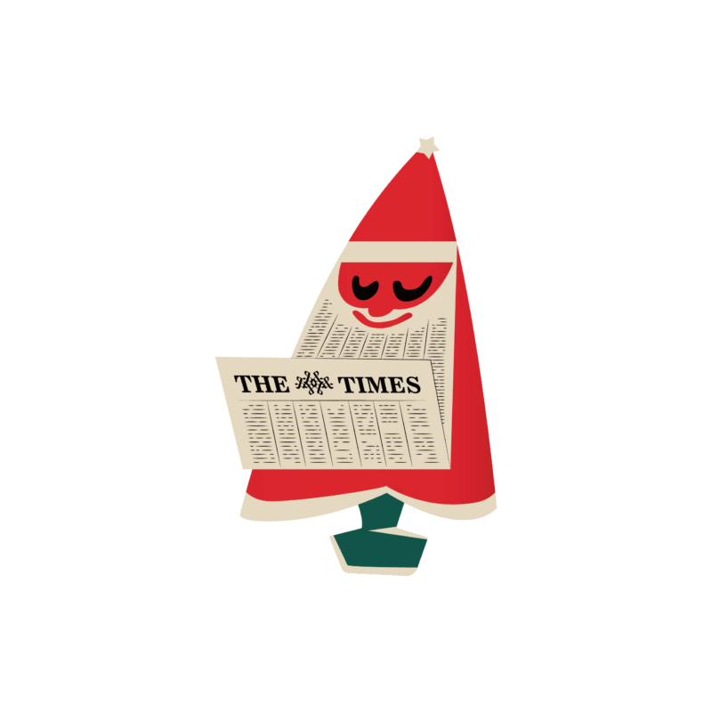 Santa Times | grafikás vászontáska