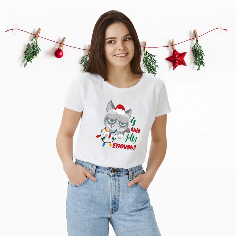 Is this jolly enough? | grafikás női póló