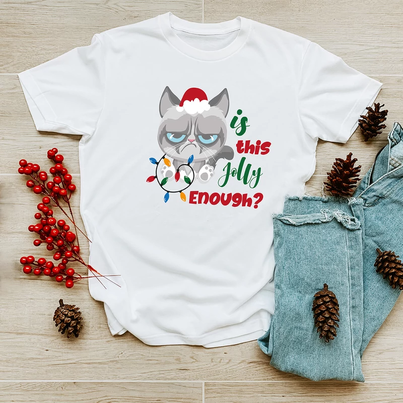 Is this jolly enough? | grafikás női póló