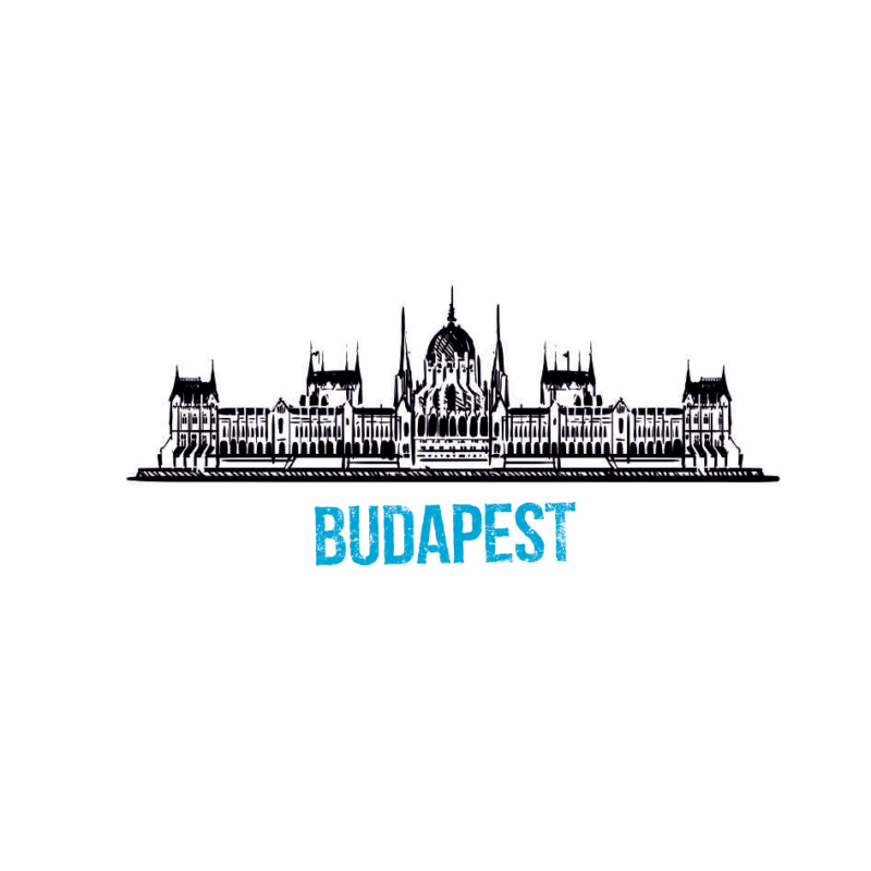 Parlament 3  | Budapest grafikás férfi póló