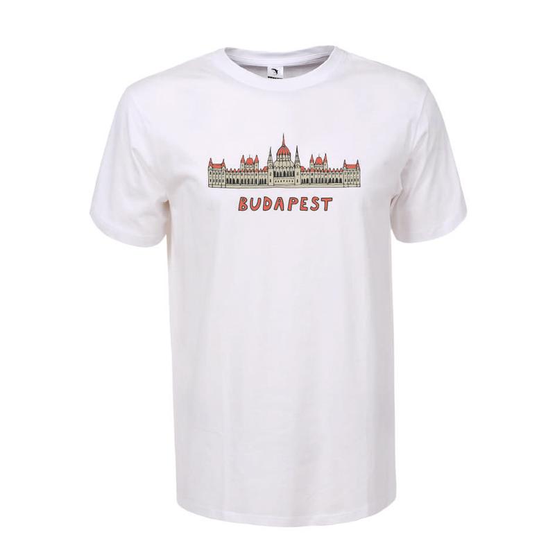 Parlament 2 | Budapest grafikás férfi póló