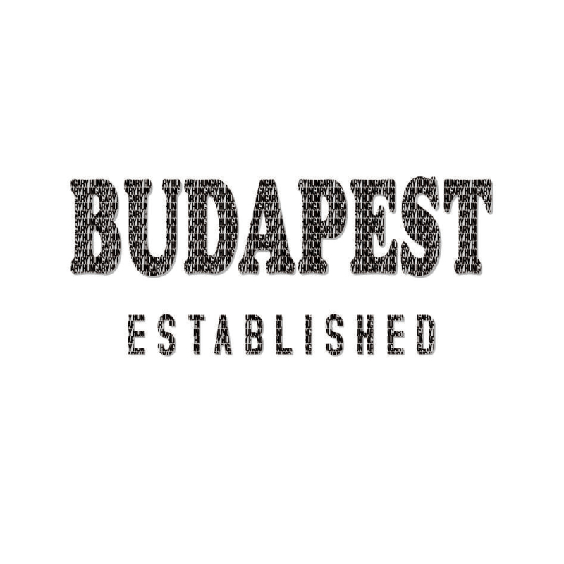 Budapest Established| Budapest grafikás férfi póló