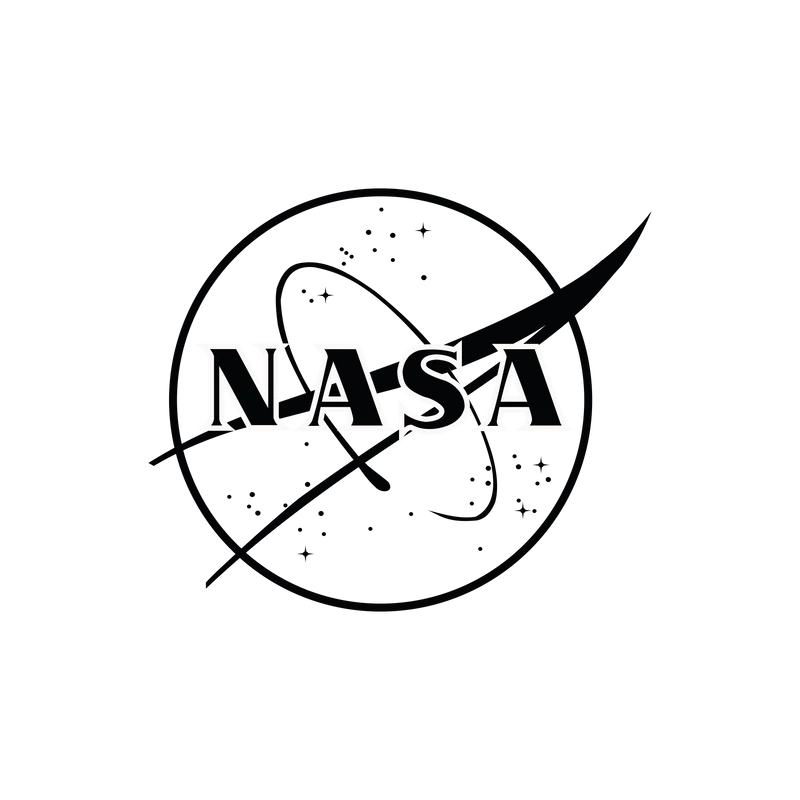 NASA GALAXY B/ W | grafikás fiú pamut póló