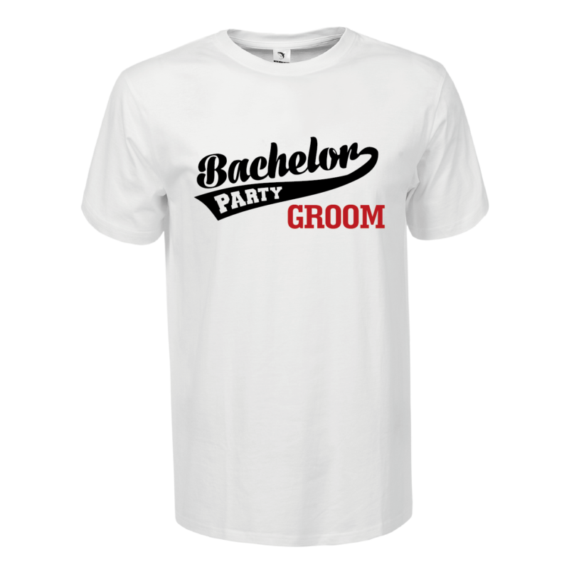 Bachelor Party GROOM | grafikás férfi póló