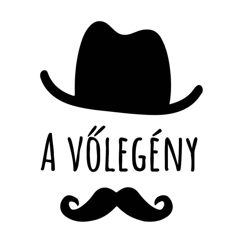 A VŐLEGÉNY | grafikás férfi póló