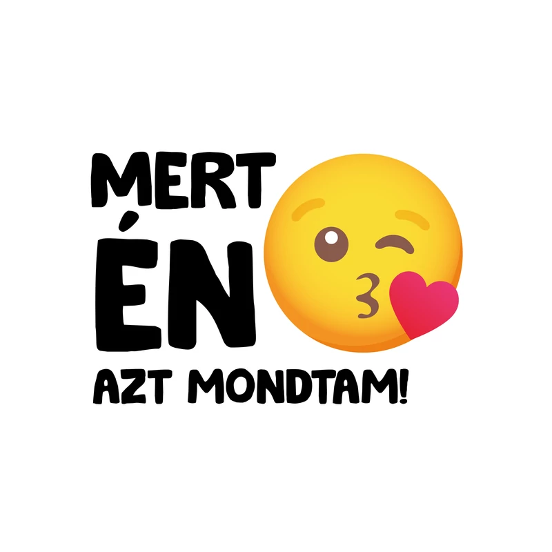 Emoji | grafikás páros pamutpóló